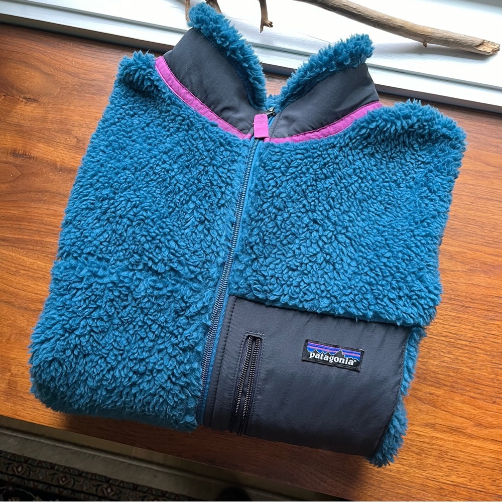 Patagonia Wavy Blue Retro X Jacket - EUC